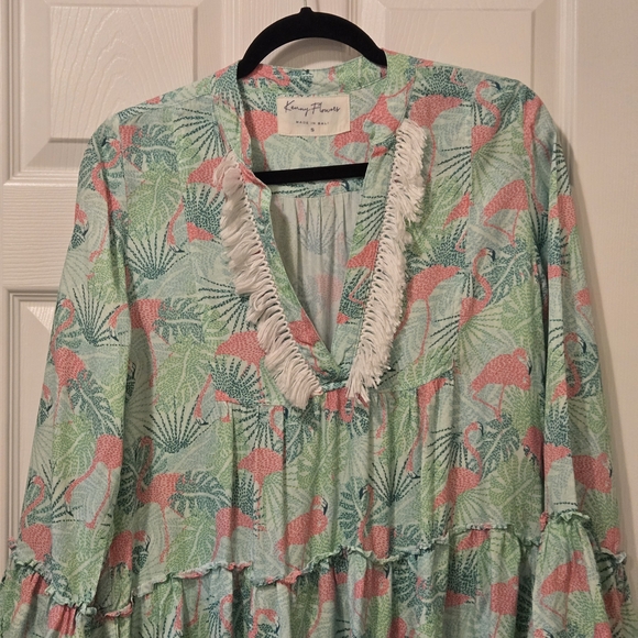 Kenny Flowers Vibrant Tropical Dress - Picture 8 of 12